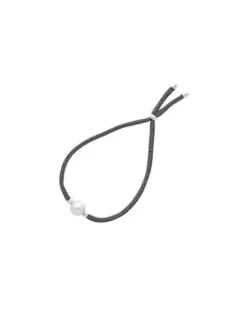 Elastic Bracelets|Majorica Adjustable Grey Stretch Sifnos Bracelet With Pearl