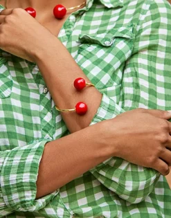Bangle Bracelets|Majorica Adjustable Murano Glass Pearl Bracelet Capri