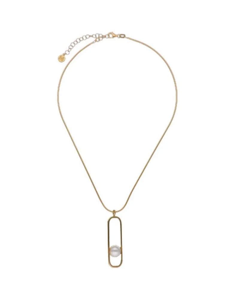 Pendants With Chain|Majorica Atenea Necklace With Chain And Round Pearl