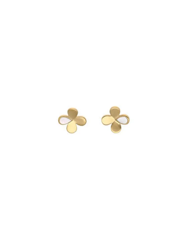 Short Earrings|Majorica Ayanti Flower Earrings With Mother-Of-Pearl