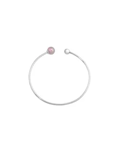 Bangle Bracelets|Majorica Big Bracelet Aura Nuage Pearl