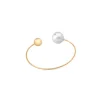 Bangle Bracelets|Majorica Bracelet Aura Gold Plated