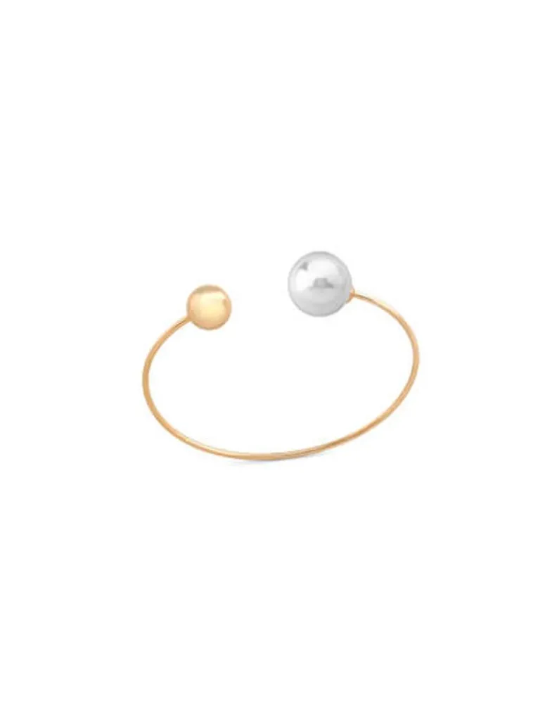Bangle Bracelets|Majorica Bracelet Aura Gold Plated