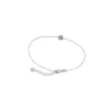 Chain Bracelets|Majorica Bracelet Cies Silver With Gray Pearl