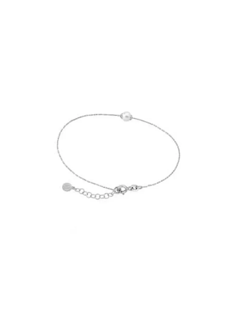 Chain Bracelets|Majorica Bracelet Cies Silver With White Pearl