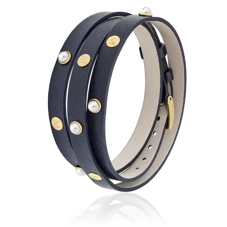 Golden Bracelets|Majorica Bracelet Duato Black