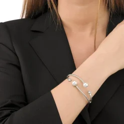 Bracelets For Brides|Majorica Bracelet Planet White Pearls