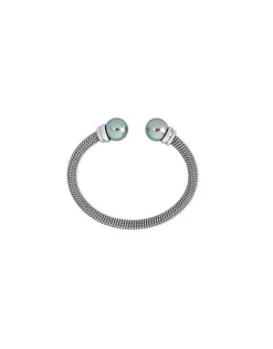 Bangle Bracelets|Majorica Bracelet Tender Gray Pearl