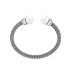 Bangle Bracelets|Majorica Bracelet Tender White Pearl