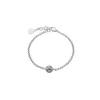 Chain Bracelets|Majorica Chain Bracelet Nuada Steel And Gray Pearl