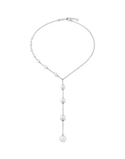 Pearl Chain Necklaces|Majorica Chained Necklace Ilusion
