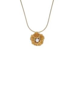 Pendants With Chain|Majorica Clavelina Pendant With Chain With Round White Pearl