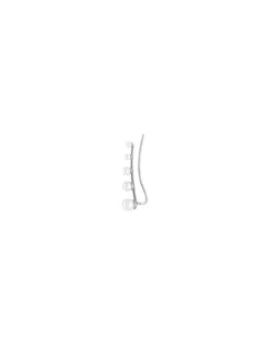 Ear Cuffs|Majorica Climber Dangle Earring With Pearls Right