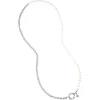 Long Pearl Necklaces|Majorica 70Cm Ibiza Necklace Combining Pearls And Steel