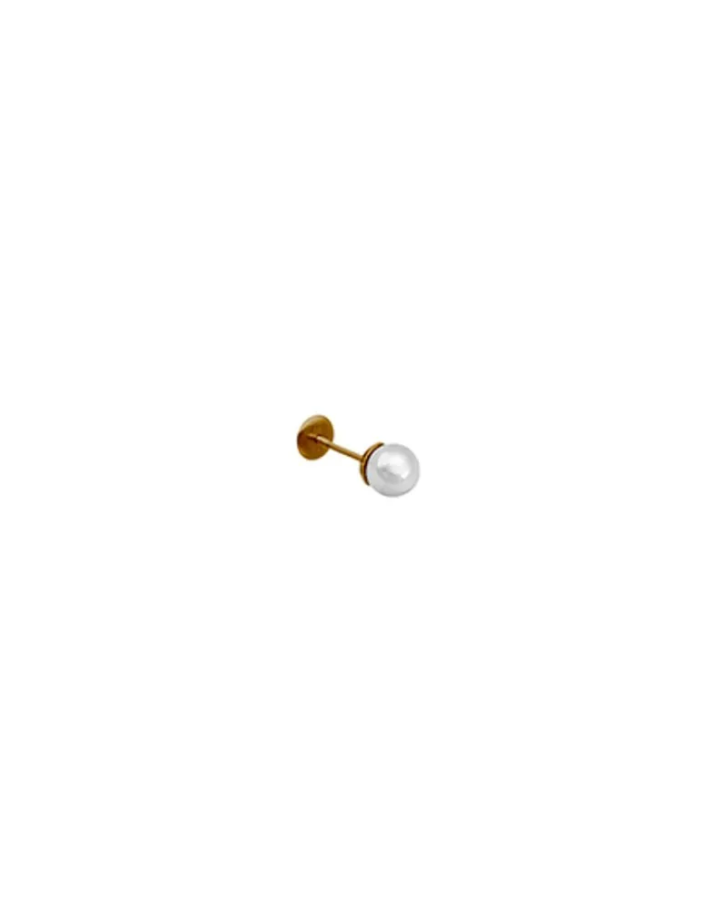Piercings|Majorica Cos Collection Earring With 6Mm Round White Pearl