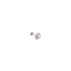 Piercings|Majorica Cos Collection Flower Earring With 4Mm Pink Pearl
