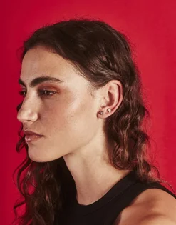 Piercings|Majorica Cos Collection Sun Earring With 4Mm White Pearl