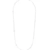 Long Pearl Necklaces|Majorica Dangle Necklace Strung With Round Pearls 160Cm