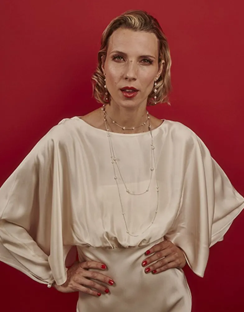 Long Pearl Necklaces|Majorica Dangle Necklace Strung With Round Pearls 160Cm