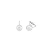 Silver Earrings|Majorica Earring Fugaz