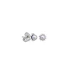 Short Earrings|Majorica Earrings Cies Silver With 4Mm Nuage Pearl