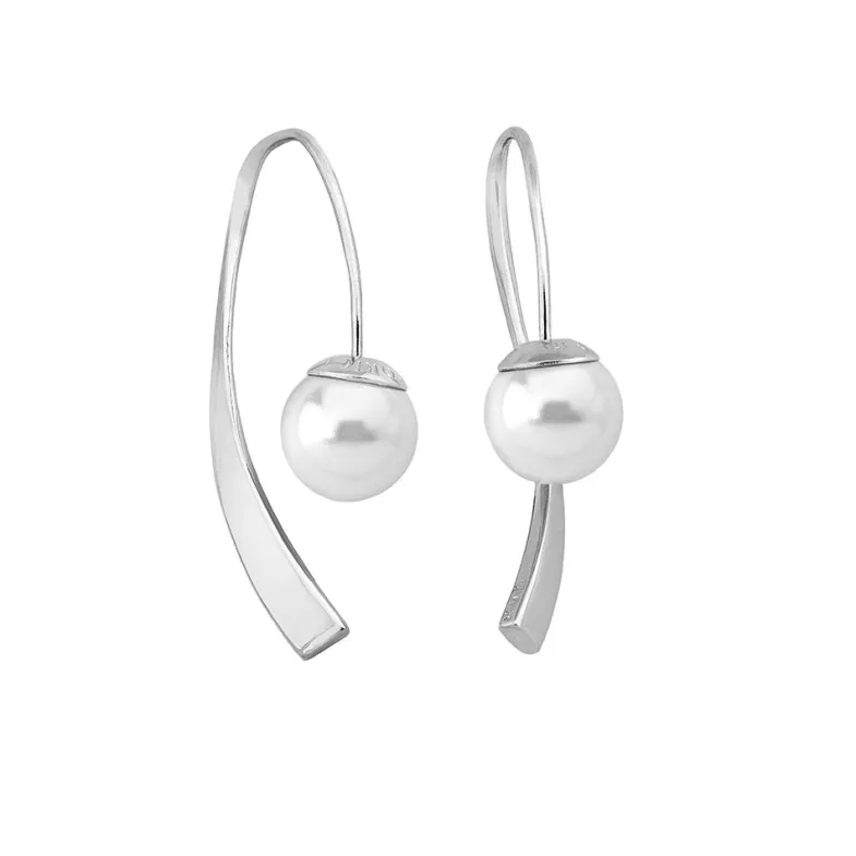 Pearl Drop Earrings|Majorica Earrings Clave Al Sol