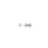 Pearl Stud Earrings|Majorica Earrings Lyra Silver With 6Mm White Pearl