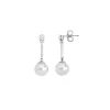 Pearl Drop Earrings|Majorica Earrings Meissa