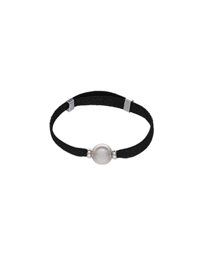 Elastic Bracelets|Majorica Elastic Circa Bracelet Black
