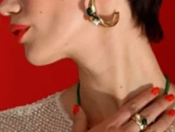 Leather Necklaces|Majorica Feme Leather Necklace With White Pearl And Green Agate