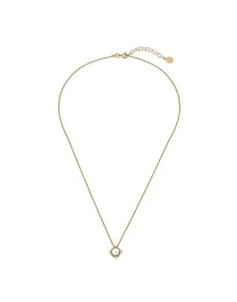 Pendants With Chain|Majorica Golden Silver Pendant Cies 6Mm Pearl