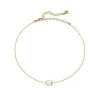 Pendants With Chain|Majorica Golden Silver Pendant Nuada 10Mm