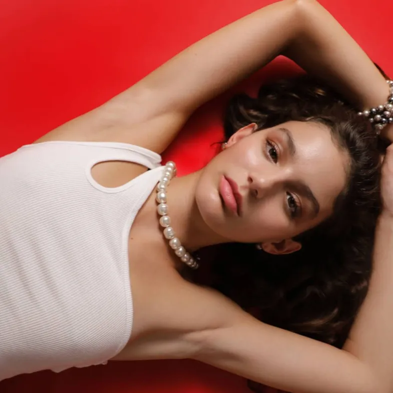 Long Pearl Necklaces|Majorica Gold Plated Barroque Pearl Necklace Lyra 14Mm 42Cm