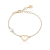 Chain Bracelets|Majorica Gold Plated Bracelet Pure Love