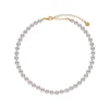 Long Pearl Necklaces|Majorica Gold-Plated Silver Necklace Ballet 6 Mm