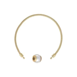 Chain Bracelets|Majorica Gold Steel Zindis Bracelet 17,5Cm