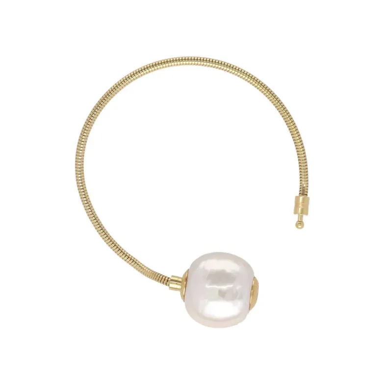 Chain Bracelets|Majorica Gold Steel Zindis Bracelet 17,5Cm