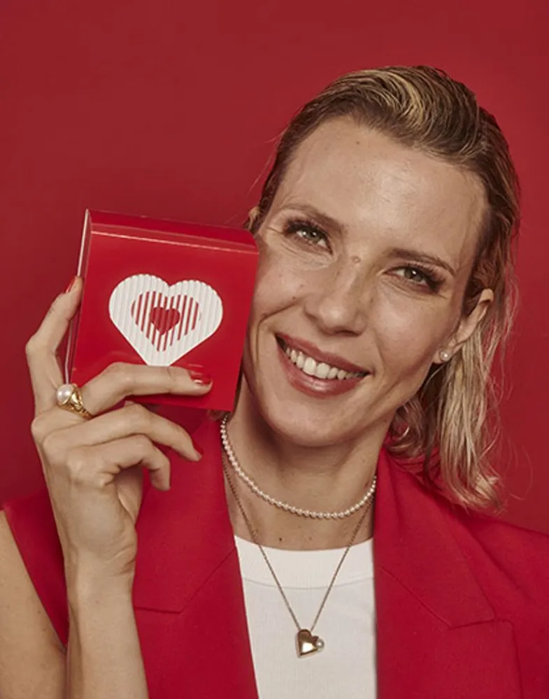Pendants With Chain|Majorica Heart Pendant Dolce Cuore In Steel And Heart With White Pearl