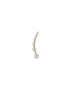 Ear Cuffs|Majorica Kea Gold Earcuff Earring With Round Pearls