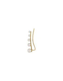 Ear Cuffs|Majorica Kea Gold Earcuff Earring With Round Pearls