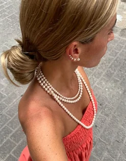 Ear Cuffs|Majorica Kea Gold Earcuff Earring With Round Pearls