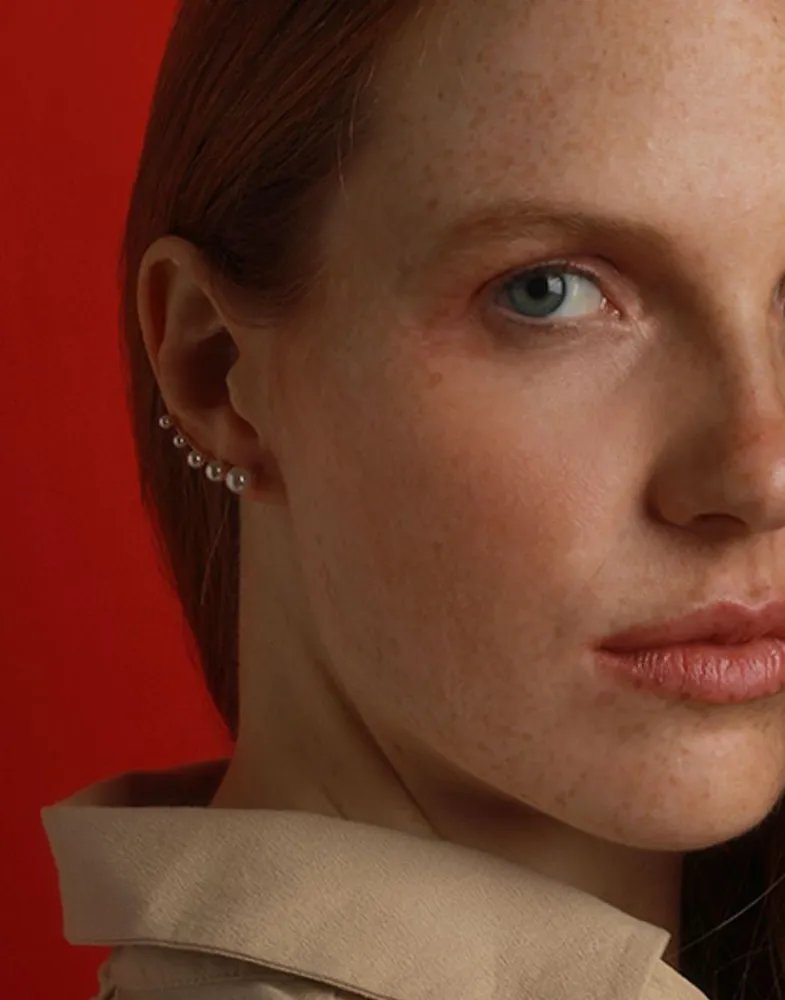 Ear Cuffs|Majorica Kea Gold Earcuff Earring With Round Pearls