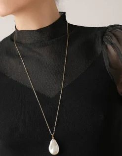 Pendants With Chain|Majorica Keila Necklace With Wild Pearl