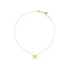Pendants With Chain|Majorica Long Ayanti Gold Pendant With A Mother-Of-Pearl Flower: