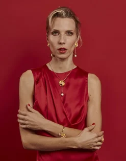 Pearl Drop Earrings|Majorica Long Clavelina Earrings With Pearls And Omega Clasp