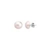 Short Earrings|Majorica 12Mm Rose Mabe Pearl Earrings In Silver