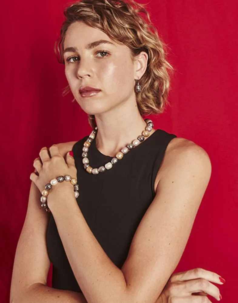 Wedding Necklaces|Majorica Necklace Gea