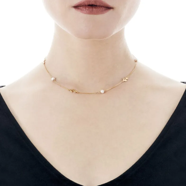 Pearl Chain Necklaces|Majorica Necklace Juliette