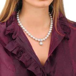 Wedding Necklaces|Majorica Necklace Lilit