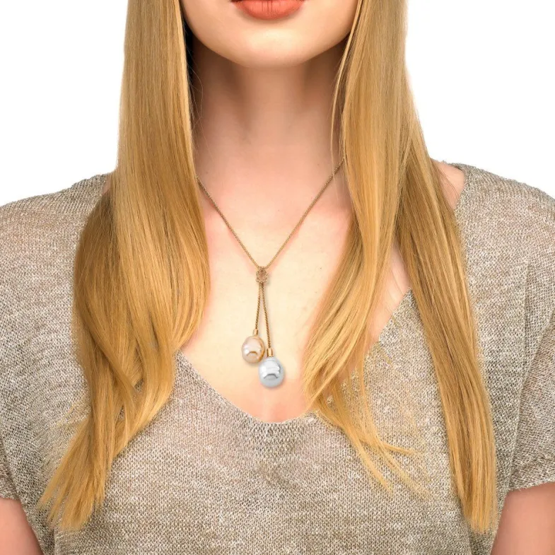 Pearl Chain Necklaces|Majorica Necklace Tender
